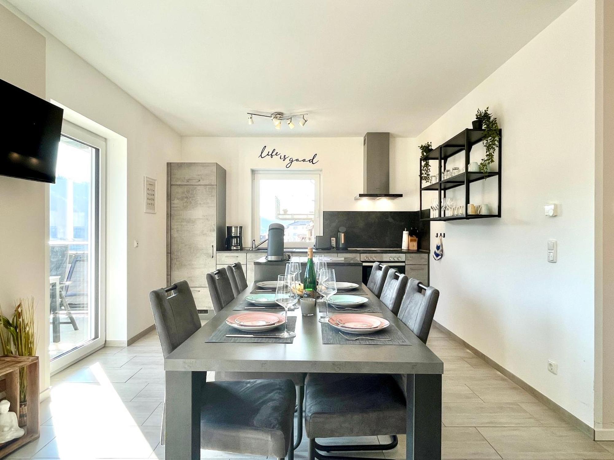 Ferienwohnung Moseltraum, 1-6 Pers, Mit 3 Schlafzimmer Und Panoramabalkon Müden Zewnętrze zdjęcie